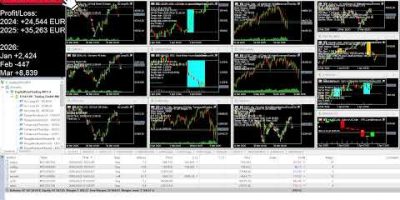Daytrading (Real Money) Live Account | 100% Automated Expert Advisor Forex Trading
