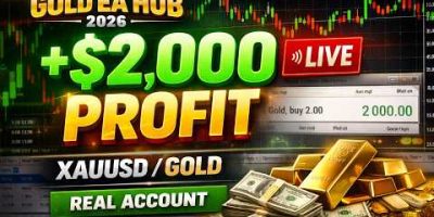 LIVE TRADING +$2,000 GOLD Using Godfather Expert Advisor | MT4 & MT5 Robot |