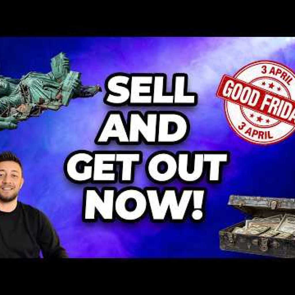 SELL AND GET OUT NOW! 3 DAYS LATER, GOLD…