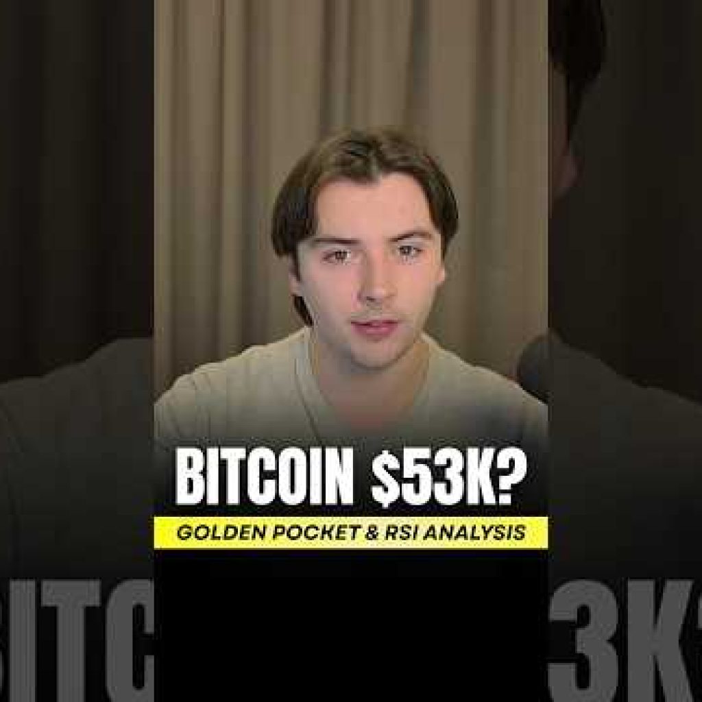 Bitcoin $53K? Price Prediction, Golden Pocket & RSI Analysis