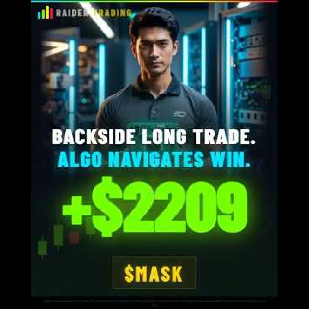 +$2,209 on $MASK. Wrong Side, Algo Figured It Out