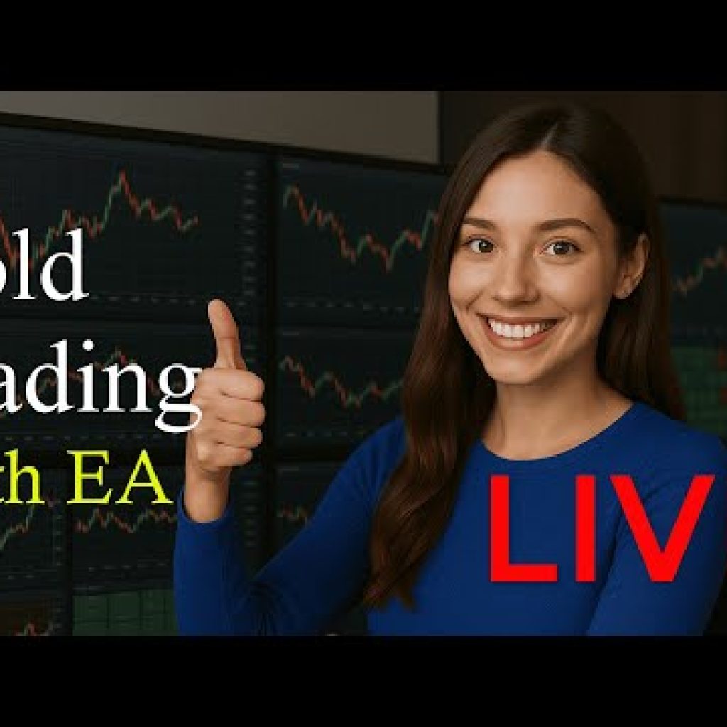 Live Gold (XAUUSD) Trading with EA bot | AI-Based Strategy