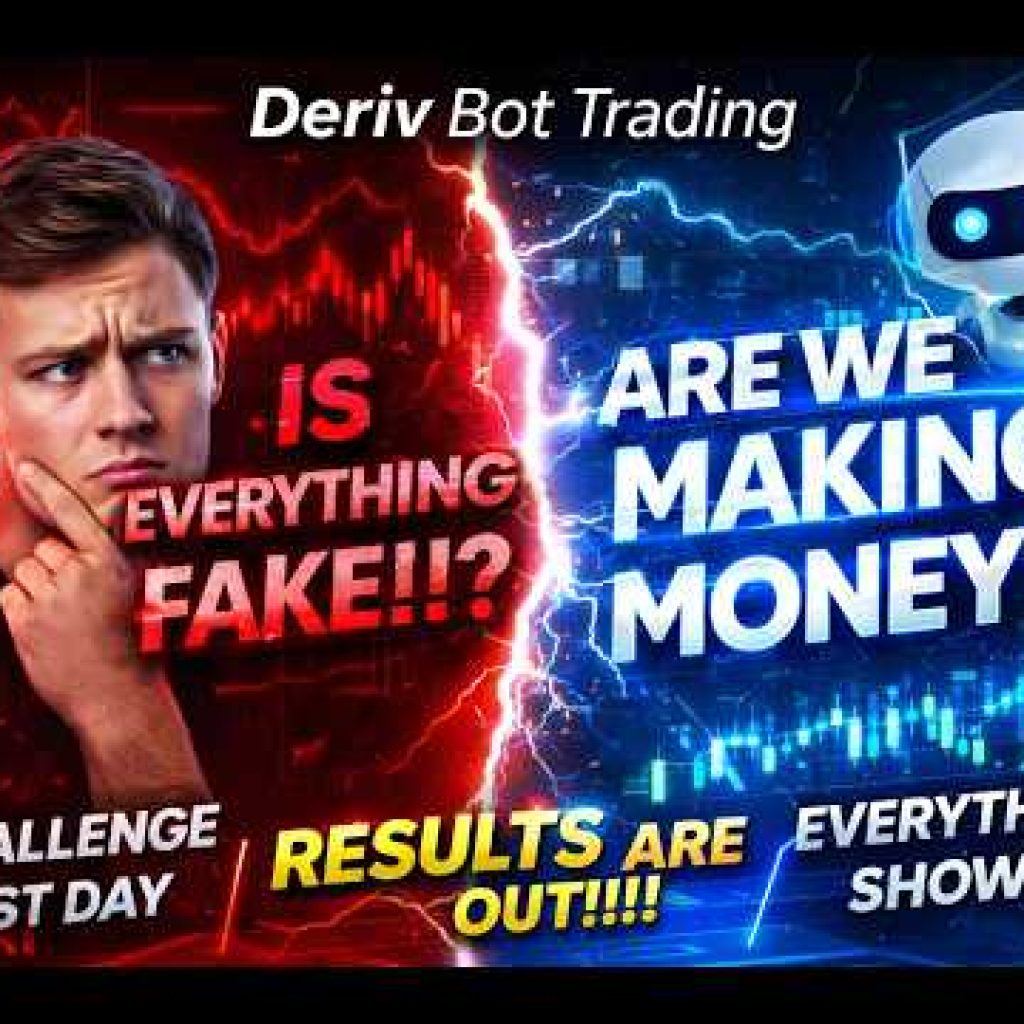 Deriv Bot Trading Explained | Real Account Session & Results Breakdown #DerivBot #derivtrading