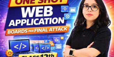 🚀Class 12 Web Application 803 🔥 ONE SHOT LIVE | Boards 2026 FINAL ATTACK 💯 | Barkha Mam