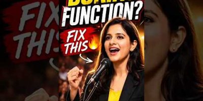 School Function Boring ho raha hai? Use this “Dazzler” Anchoring Script! 🔥#SchoolFunction #Anchoring