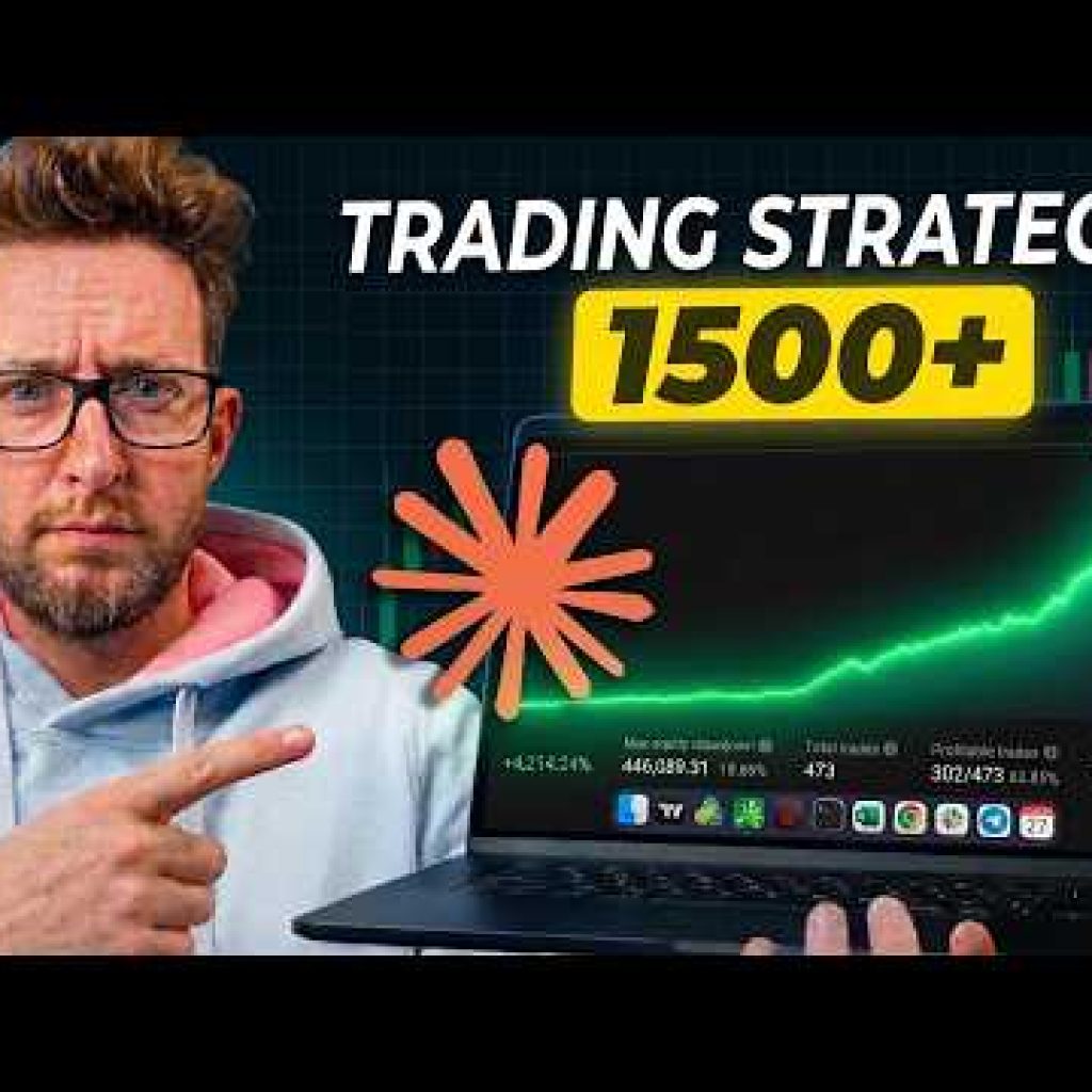 I Gave Claude AI Full Access to 1500 TradingView Scalping Strategies… The Results Are Insane