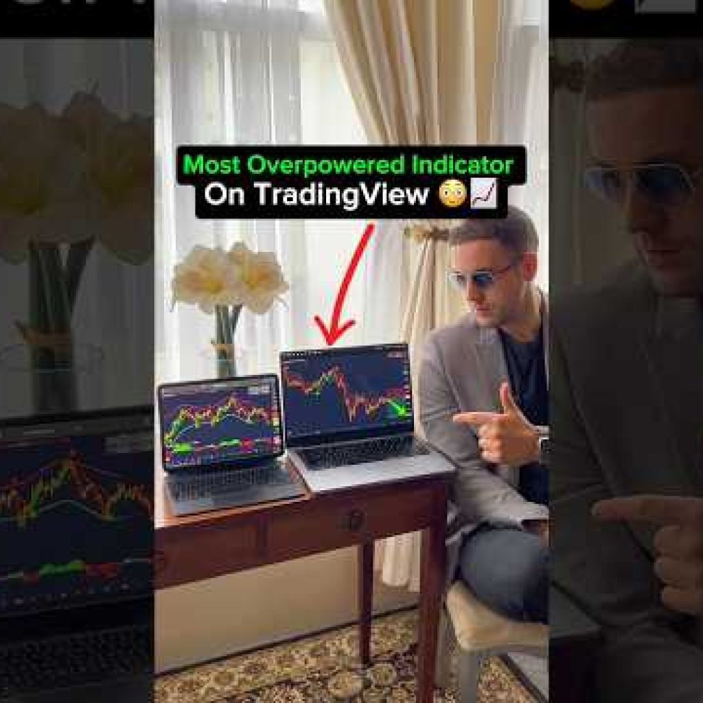 Most Overpowered Indicator On Tradingview 😳 #trading  #tradingview  #daytrading  #tradingindicators