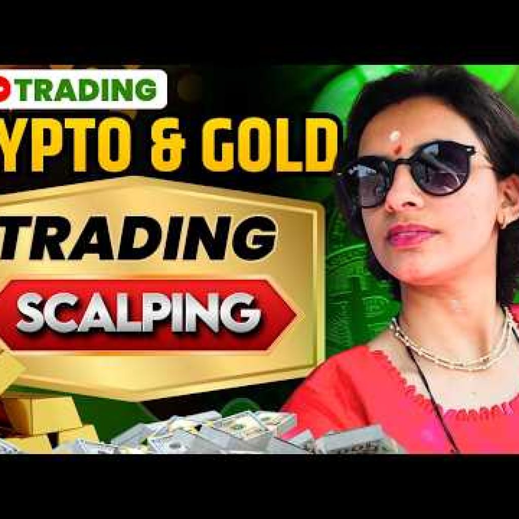 Crypto Gold Live Trading || 05 April || #cryptotrading #goldtrading #btc