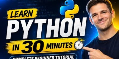 Learn Python in 30 Minutes