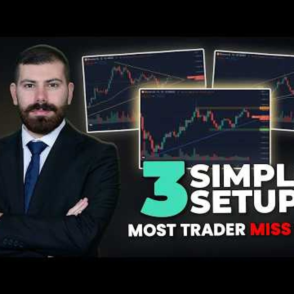 3 Simple Bitcoin Setups Every Beginner Must Know (Stop Guessing Trades) #Crypto #BTC #ETH #Trading