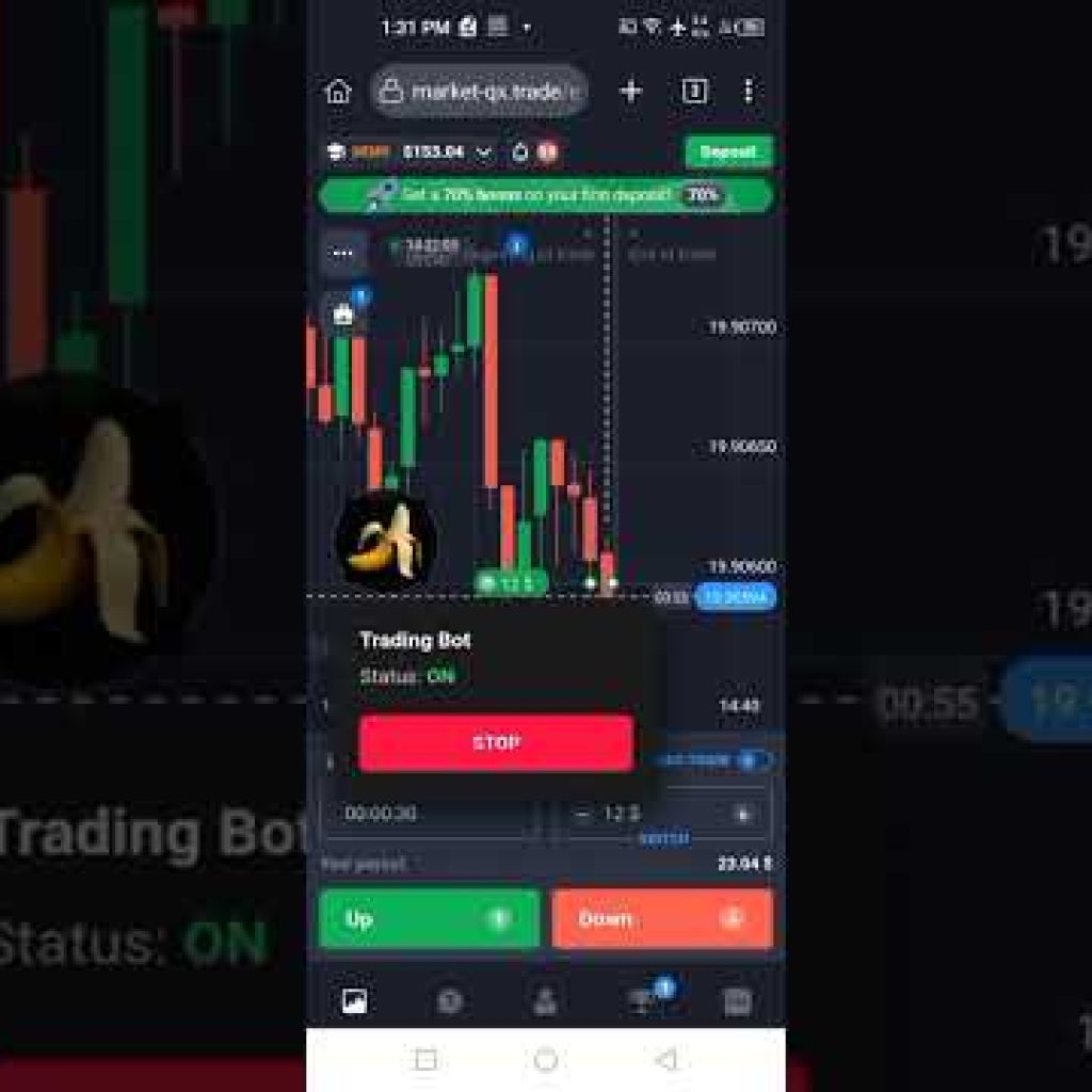 BANANA 🍌 LOOP SET-UP VIDEO | QUOTEX AUTO BOT | @IQOPTIONSCRIPTTRADING