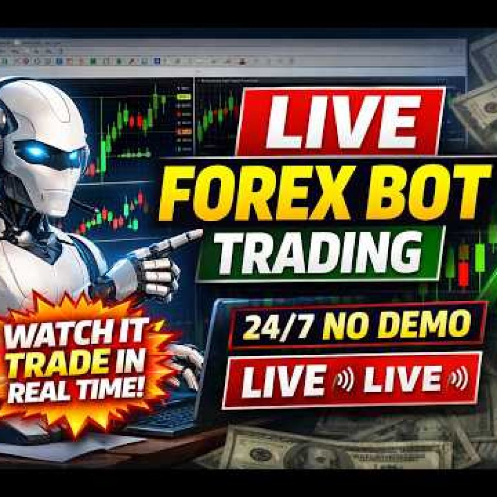 I Built a Forex EA – Watch It Trade Live Trading NASDAQ and GOLD