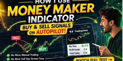 👉 How I Use Money Maker Indicator Auto Buy & Sell Signal Trading View Indicator 83% WinRate Strategy