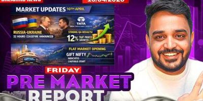 Pre Market Report and Analysis | Nifty & Sensex Pre Market Report | Pre Market Report 10 April 2026