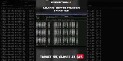 Watch My ADX Bot Catch a QQQ Drop in 112 Seconds ๐ค๐