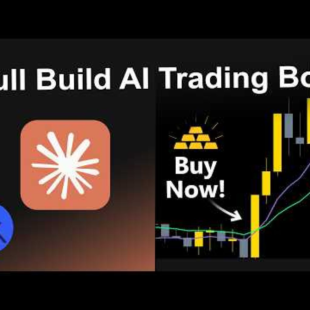 🟧Download FREE! | Code Your First Gold Bot with Claude 4.6 (EMA + SMA Crossover) #aitradingbot