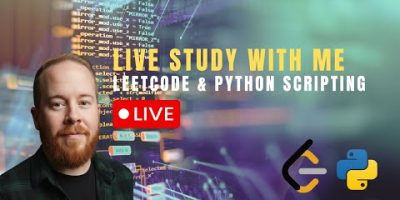 Live Study With Me | LeetCode + Python Scripting + Lofi Beats