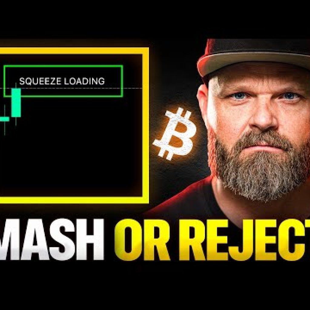 Bitcoin At Critical Resistance.. Short Squeeze Loading? | CRYPTO LIVE TRADING