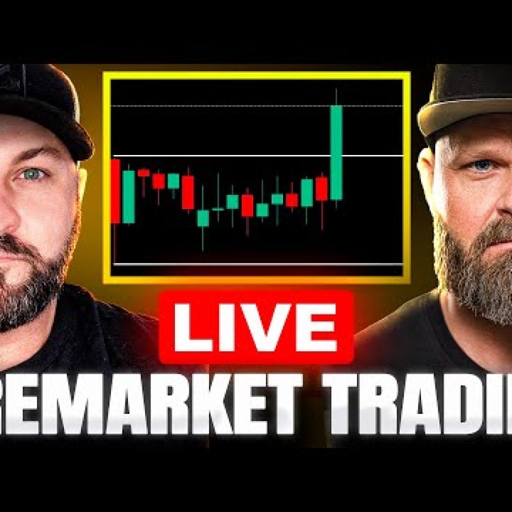 LIVE: Hunting The Market Open! (Bitcoin, NASDAQ, Gold, Oil) #9