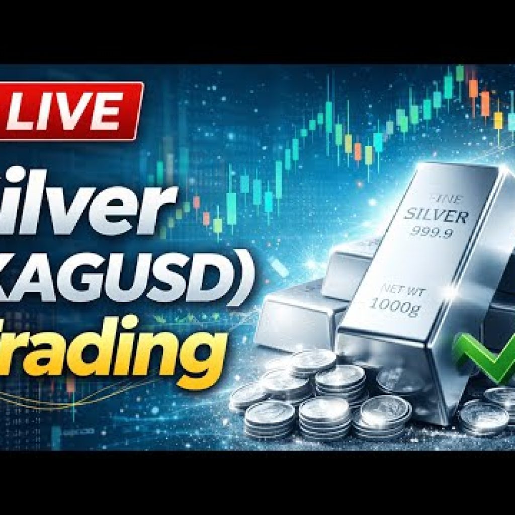 Live Silver (XAGUSD) Trading & Technical Analysis – My Trading Strategy