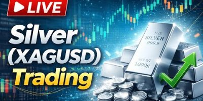 Live Silver (XAGUSD) Trading & Technical Analysis – My Trading Strategy