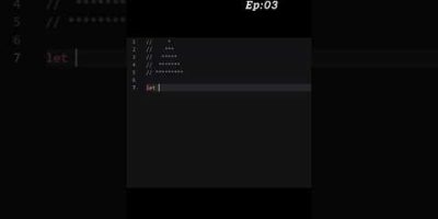 Pattern Programing in JS  #coding #javascript #pattern #programming #interview #code #webdevelopment