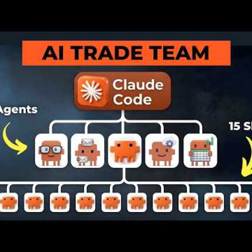 I Built An Entire AI Trading Team With Claude Code in 14 min