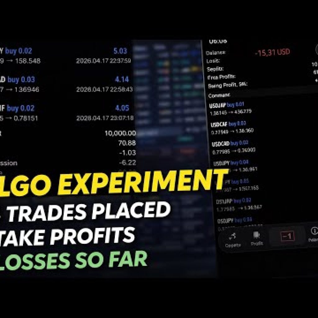 AI Trading Bot Experiment (Part 1) | 3 Trades Hit TP So Far | FTMO Demo | Par 2 on April 20, 2026