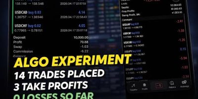 AI Trading Bot Experiment (Part 1) | 3 Trades Hit TP So Far | FTMO Demo | Par 2 on April 20, 2026