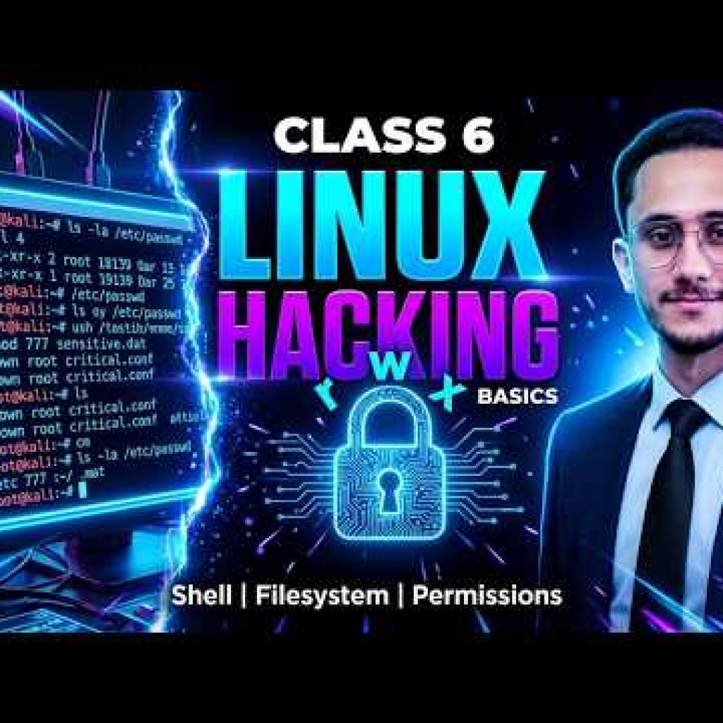 Class 6: Learn Linux Commands That Hackers Actually Use (Full Tutorial)