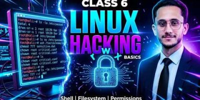 Class 6: Learn Linux Commands That Hackers Actually Use (Full Tutorial)