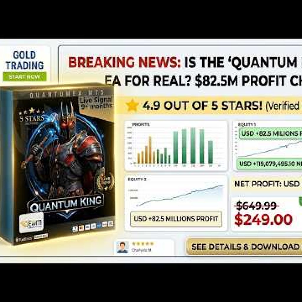 Review Quantum King EA MT5 A Top-Tier Gold Trading Tool 4.9 Stars | EcomForex