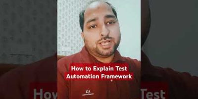 How to Explain Test Automation Framework #testautomation #testautomationframework #java