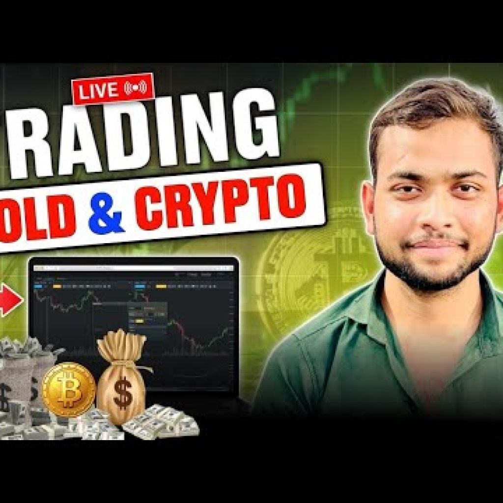 Crypto & Gold Live Scalping Trading 🔴| 17 April 2026