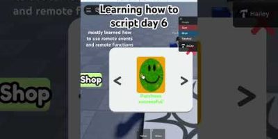 Learning how to script Day 6
