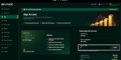 How to Activate the Bynix Algorithm | Turn On Your AI Trading Bot in 3 Simple Steps #bynix #shorts