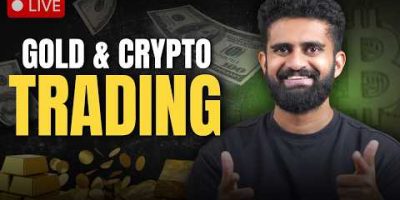 GOLD & CRYPTO Live Trading | 14 April New York Session | Hindi + English