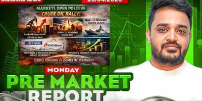 Pre Market Report and Analysis | Nifty & Sensex Pre Market Report | Pre Market Report 20 April 2026