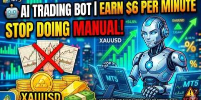 🤖 AI Trading Bot | Earn $2 Per Minute on XAUUSD (Gold) | MT5 Algo Trading stop manual trading