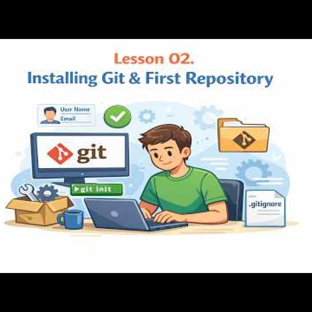 Git for Beginners: Install Git, Create Your First Repository, and Make Your First Commit | Lesson 2