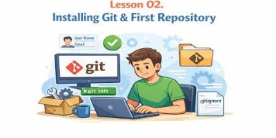 Git for Beginners: Install Git, Create Your First Repository, and Make Your First Commit | Lesson 2