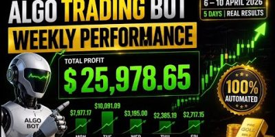 I Made $25,978 in 5 Days Using My Algo Trading Bot 🤯 🔥 #goldtrading #algotrading