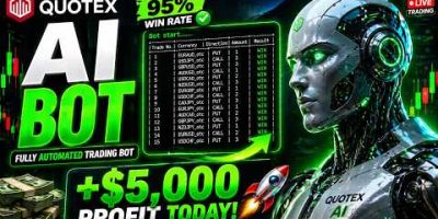 This Quotex AI Trading Bot Makes 1-Minute Binary Trading Insanely Easy | Binary Trading