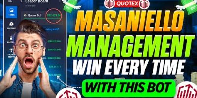 Quotex Auto Trading Bot For Free | Masaniello Secret Strategy | Binary Options Bot