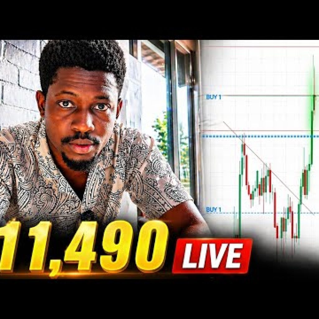 I Trade Gold Like This – $11,490 LIVE RESULTS (No Cuts)”