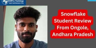 Snowflake Student Review from Ongole, Andhra Pradesh