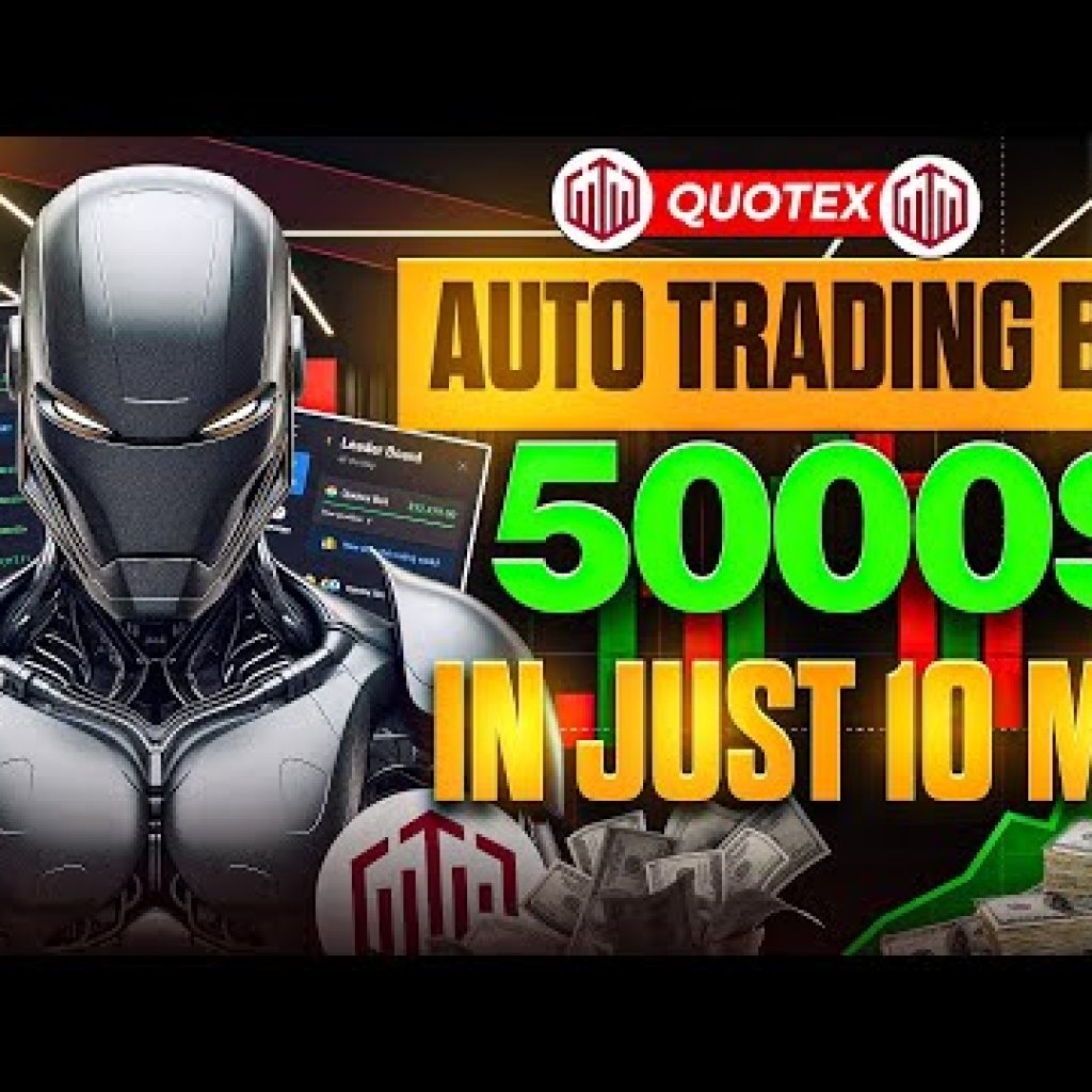 Quotex Auto Trading Bot | Insane Profit With This AI Binary Options Bot 😳