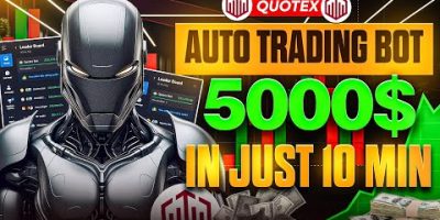 Quotex Auto Trading Bot | Insane Profit With This AI Binary Options Bot 😳