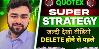 Quotex Best my Personal Secret strategy to predict next candle binary option @Avicoretrader8