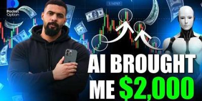 Pocket Option Ai Trading! $2,000 with ARTIFICIAL INTELLIGENCE in TRADING!